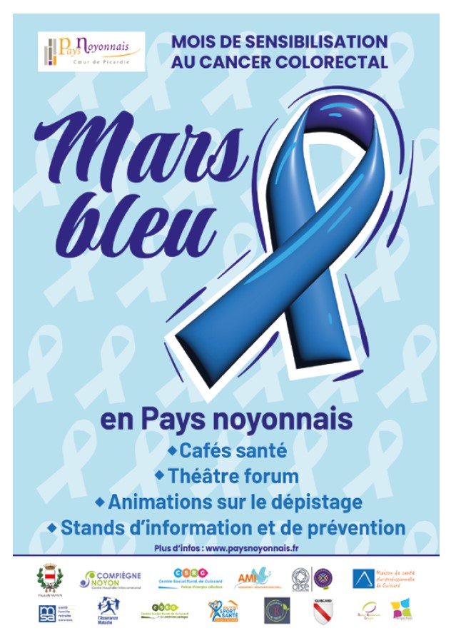 recto du programme de Mars bleu - JPEG - 120.5 ko